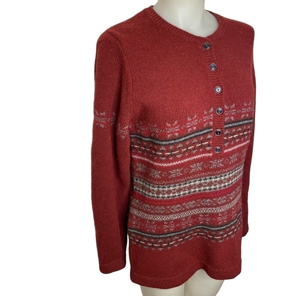 Woolrich Vintage Deep Ruby Sweater 🤍 - Picture 8 of 12